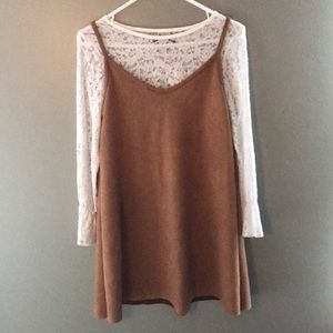 Dress with undershirt